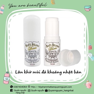 Lăn đá khoáng soft stone nhật bản lăn nách khử mùi