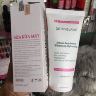 Sữa rửa mặt sinh học detox blance
