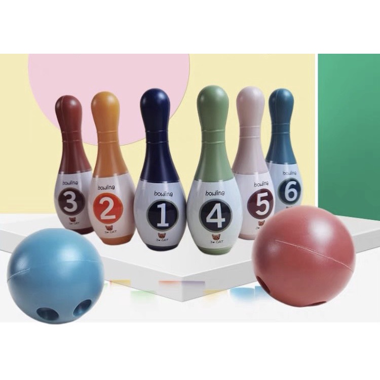 【SIÊU RẺ】Đồ chơi vận động ném bóng Bowling cho bé