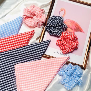 Dây Cột Tóc Vải Scrunchies Lụa (ĐỦ MÀU)