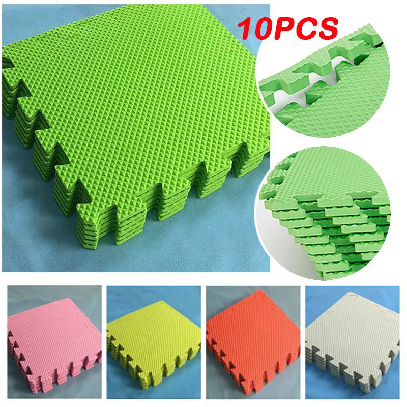 Set 10 miếng xốp EVA mềm xếp thảm cho bé tập thể dục
