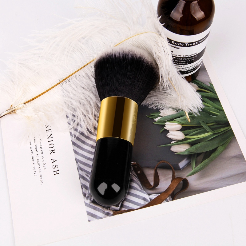 Cọ đánh phấn trang điểm mặt đầu to chuyên dụng kích thước 12+3.5cm