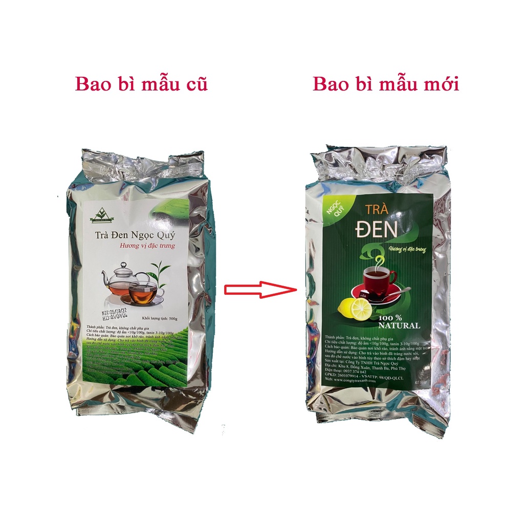 Trà Đen Ngọc Quý 500g - nguyên liệu trà sữa