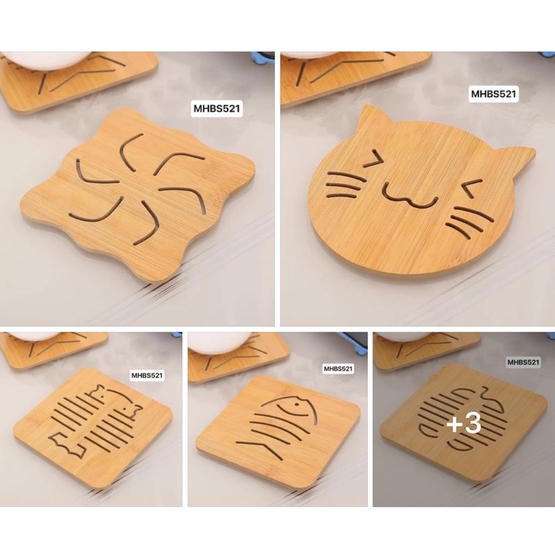 SET 2 TẤM GỖ CÁCH NHIỆT