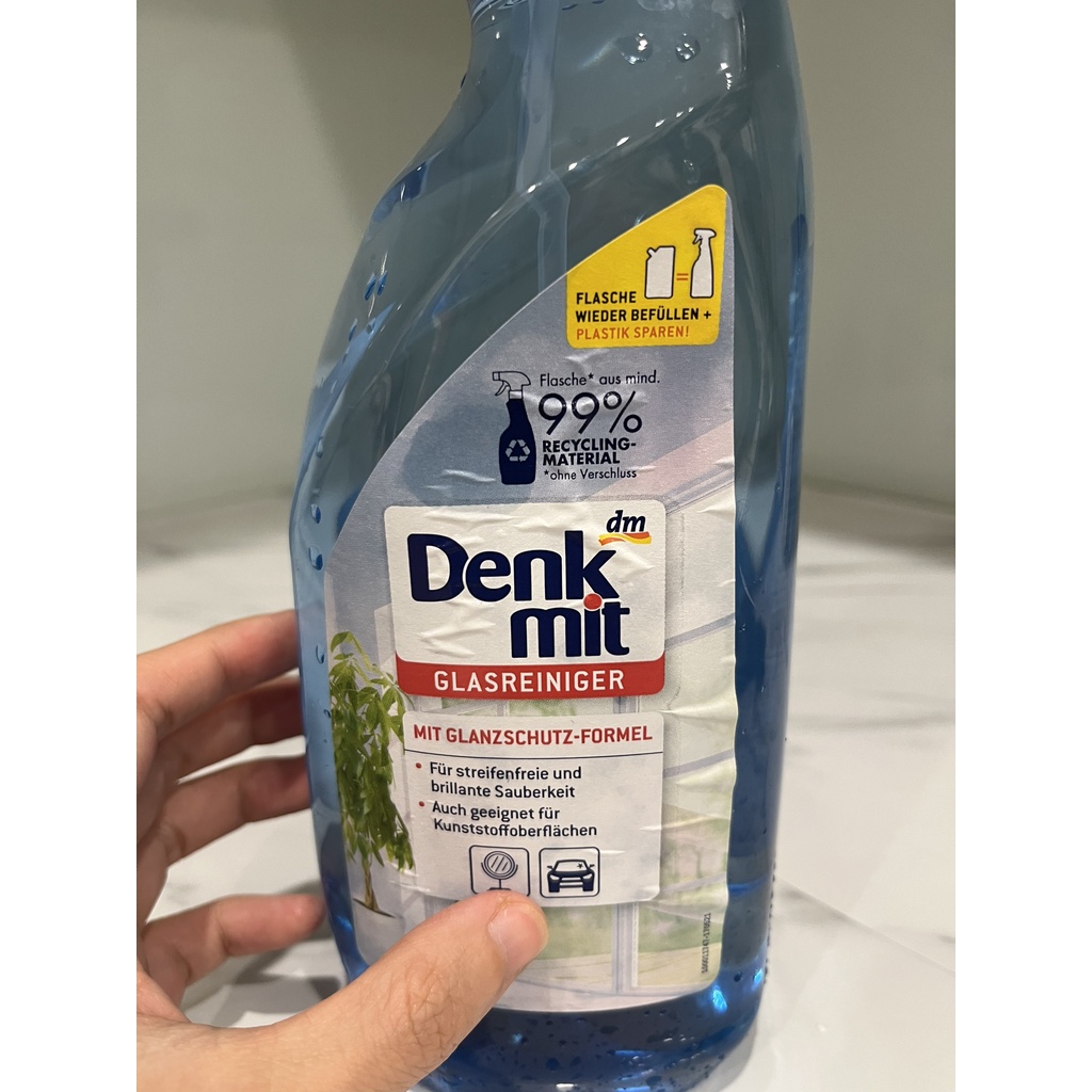 Nước lau kính Denk mit nhập Đức