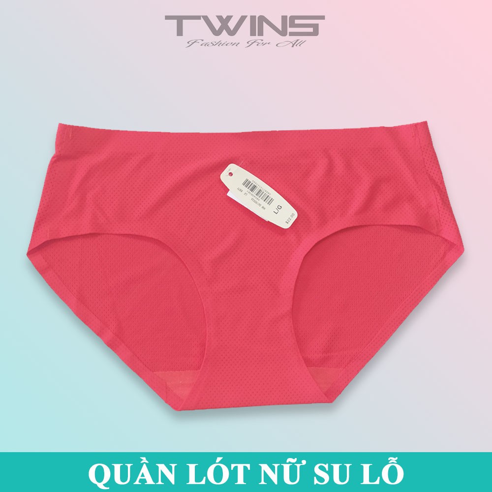 Quần lót su nữ đúc cao cấp thông hơi cạp cao, cạp thấp mềm mịn thoáng mát không lộ đường may size từ 45-60kg