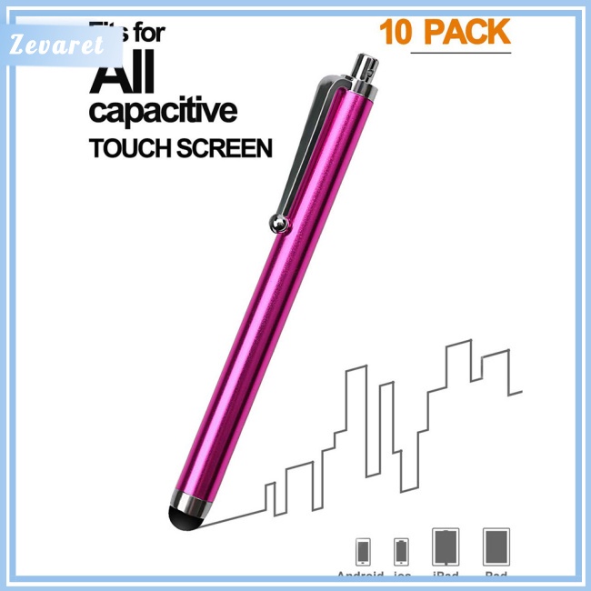 Set 10 Bút Cảm Ứng Kỹ Thuật Số Tương Thích Với Ipad Iphone Tablet