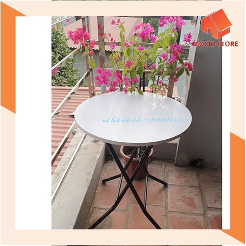 bàn tròn cafe ☀️FREESHIP ☀️- bàn trà -đường kính 60 cao 72 cm  (video ảnh thật shop tự chụp- free ship extra từ 50k)