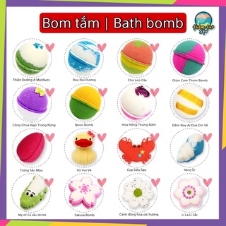 TỔNG HỢP bom tắm Thơm Tho Sto viên sủi bồn tắm bath bomb