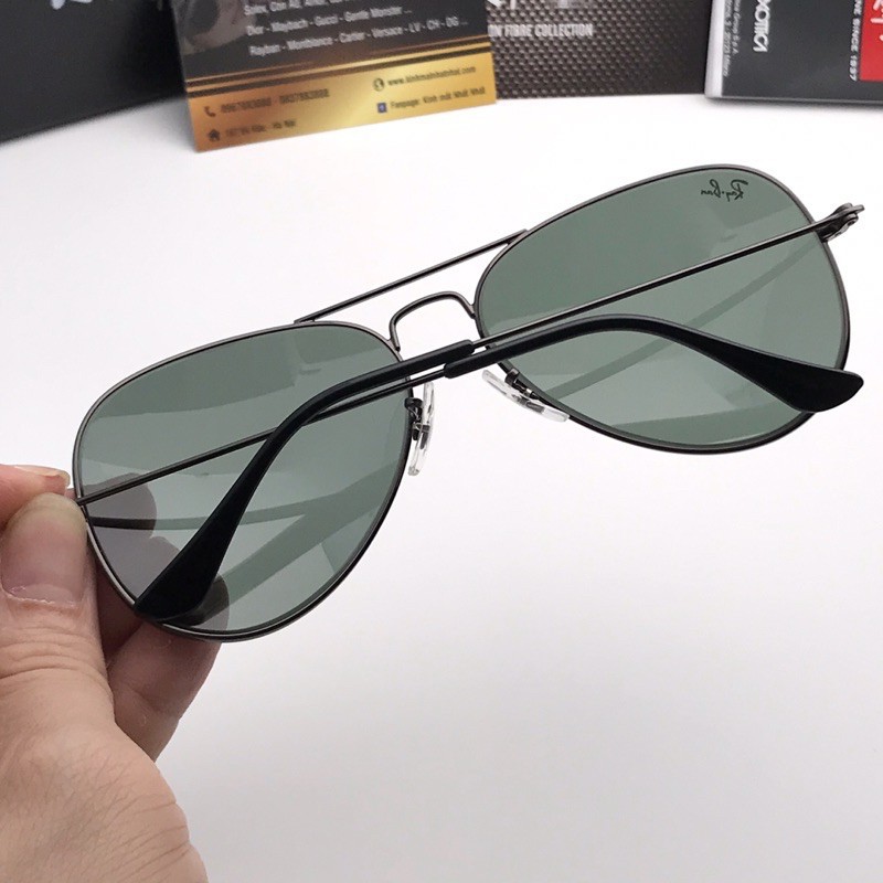 Kính mát RB mắt kính thủy tinh cao cấp - rayban aviator 3031