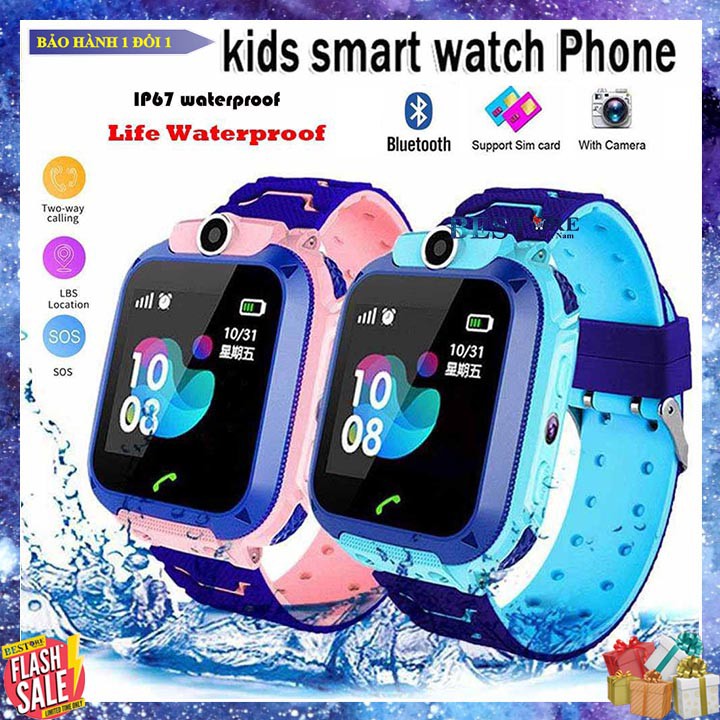 ĐỒNG HỒ ĐỊNH VỊ Q12 nghe gọi chống nước IP67 cho trẻ em