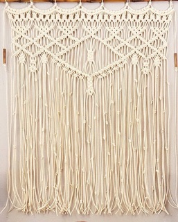 rèm trang trí rèm cửa vách ngăn Macrame