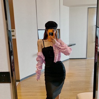 Đầm ôm body nhún eo