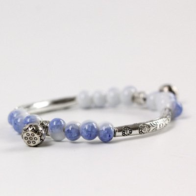 Vòng gốm hạt nhiều màu vòng nam nữ thiết kế độc đáo dễ thương