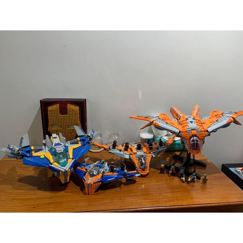 Mô hình lắp ráp Marvel 60092 76193 The guardian’s ship - Lắp ghép xếp hình siêu anh hùng Milano vệ binh