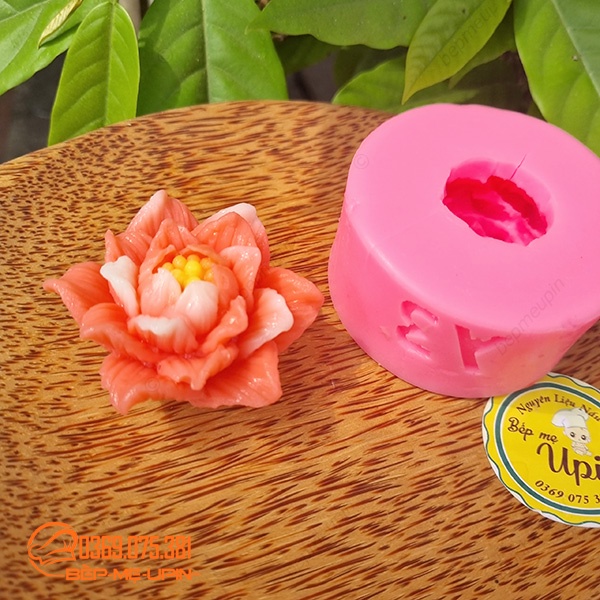 Khuôn silicon hoa thái mã Y3 trang trí làm bánh rau câu sinh nhật