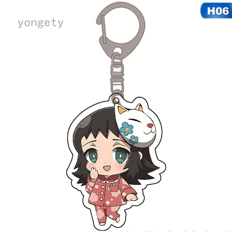 Móc Khóa Mặt Hình Nhân Vật Anime Độc Đáo Cá Tính