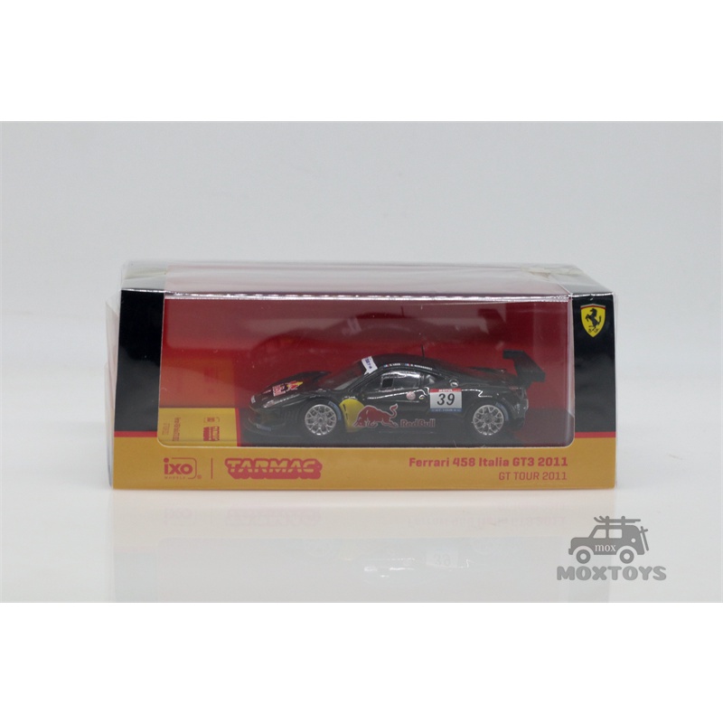 TARMAC WORKS Xe Hơi Ferrari 458 Italia GT3 GT TOUR 2011 Tỉ Lệ 1: 64 #39 Xe Diecast