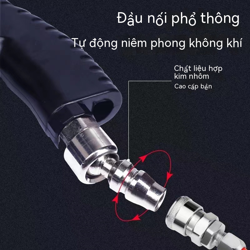 🔥🔥Súng phun tạo bọt tuyết，rửa xe dùng cho máy nén khí，bình 1 lít để rửa xe Đài loan dùng cho máy nén khí