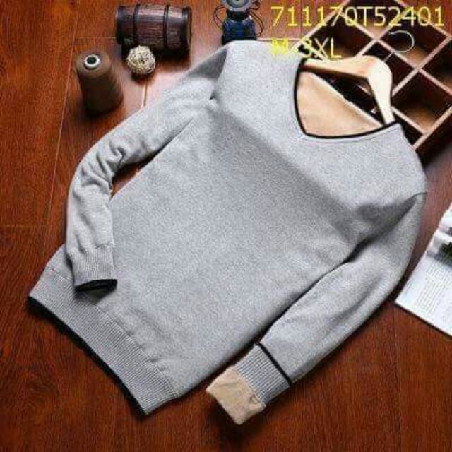 Combo sỉ 10 áo len nam lót lông Hàn Quốc | BigBuy360 - bigbuy360.vn