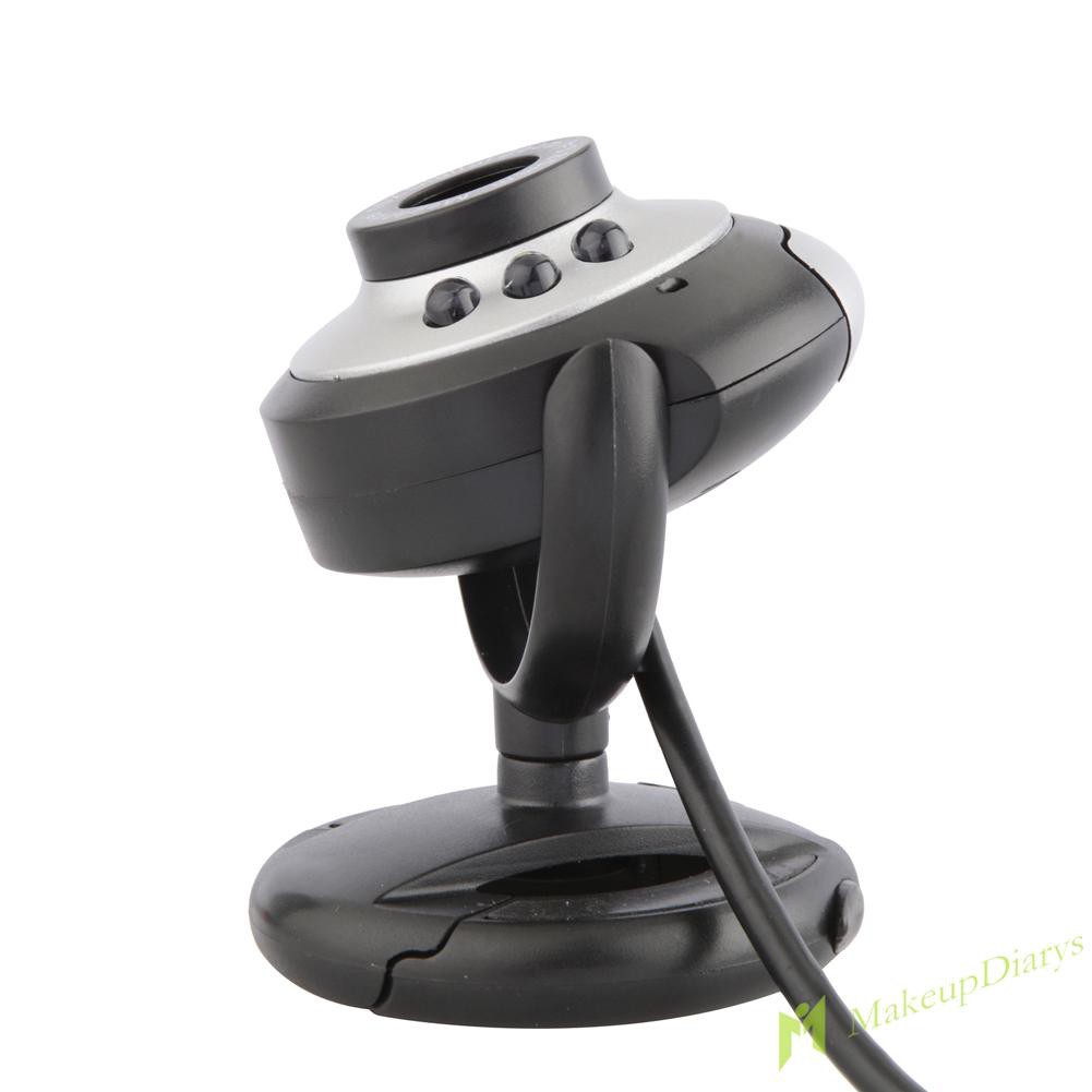 【New Arrival】HD 12.0 MP 6 LED USB Webcam Camera with Mic &amp; Night Vision for Desktop PC