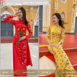 Áo Dài Truyền Thống 4 Tà AH16T2