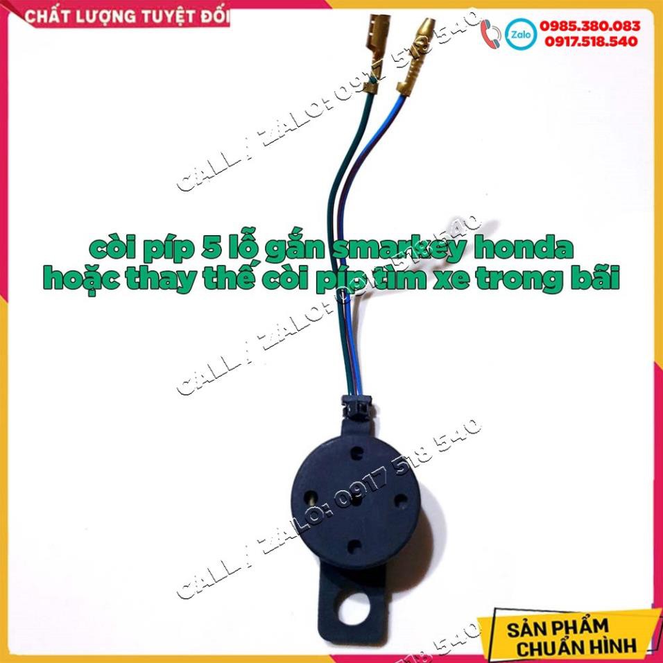 Mua Ngay 💥 còi píp 5 lỗ gắn smartkey honda hoặc thay thế còi píp zin tìm xe trong bãi 💥