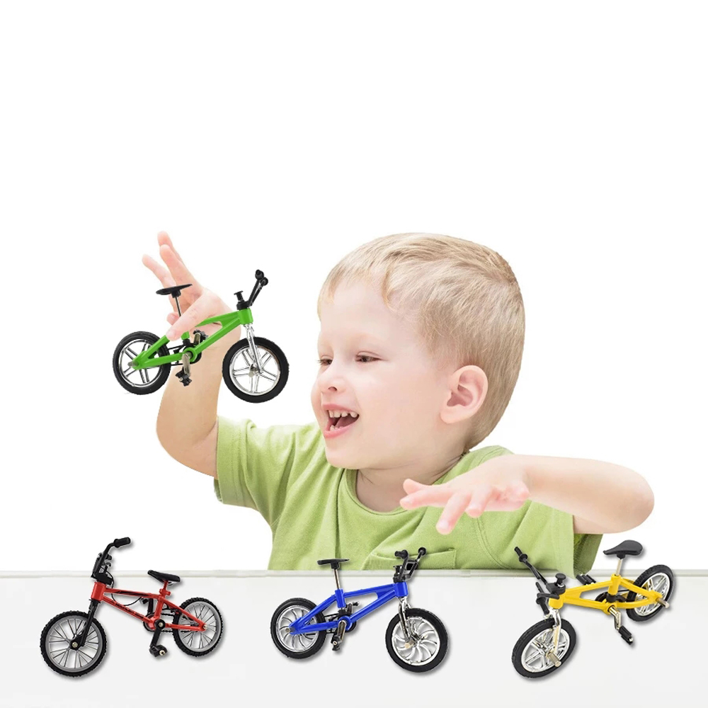 Mô Hình Xe Đạp BMX Đồ Chơi Mini Bằng Hợp Kim Cho Bé