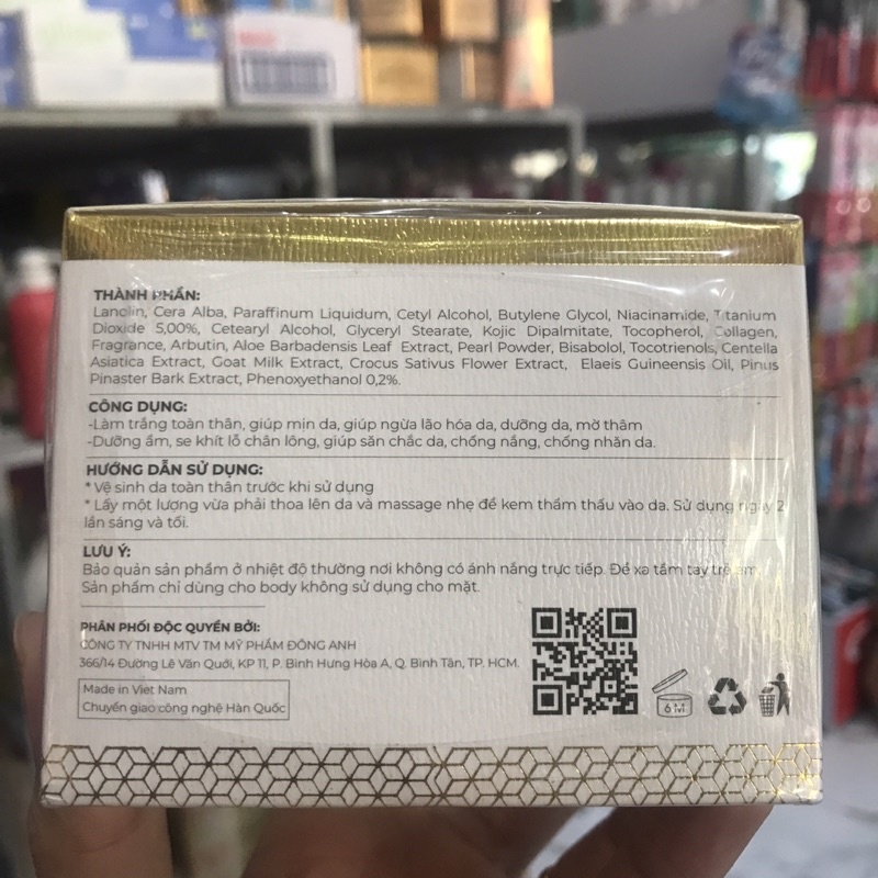 BODY COLLAGEN X3 LUXURY 250G Công Ty Đông Anh