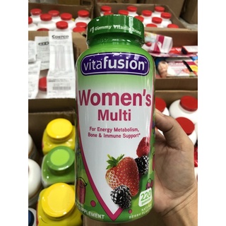 🇺🇸🇺🇸 KẸO DẺO VITAMIN VITAFUSION WOMEN’S . Date: 10/2022