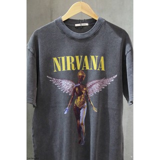 Áo Thun Tee Wash Nirvana