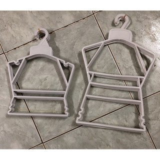 Móc Nhựa 50 Chiếc Bộ Bé và 30 Chiếc Bộ To TREO QUẦN ÁO TRẺ EM