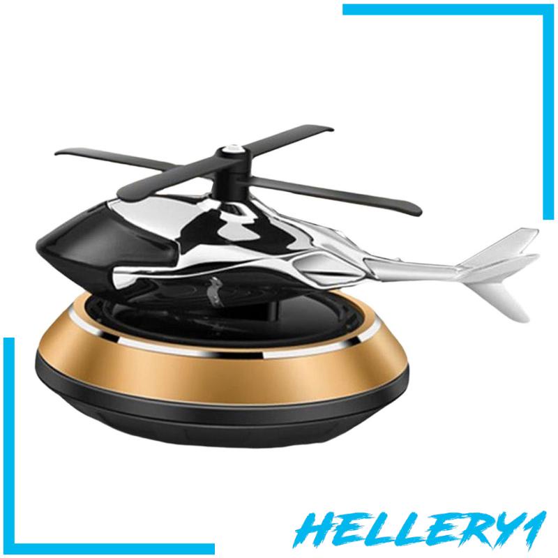 [Hellery1] Máy Khuếch Tán Hương Thơm Xe Hơi Máy Bay Sử Dụng Năng Lượng Mặt Trời Màu Bạc