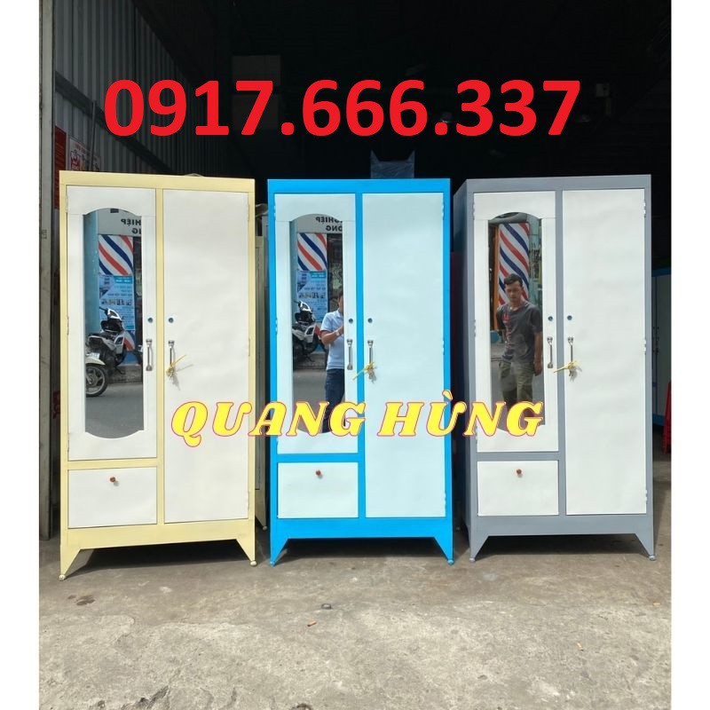 Tủ sắt đựng quần áo 1m6 nhiều màu giá rẻ - Giao hàng hỏa tốc trong ngày