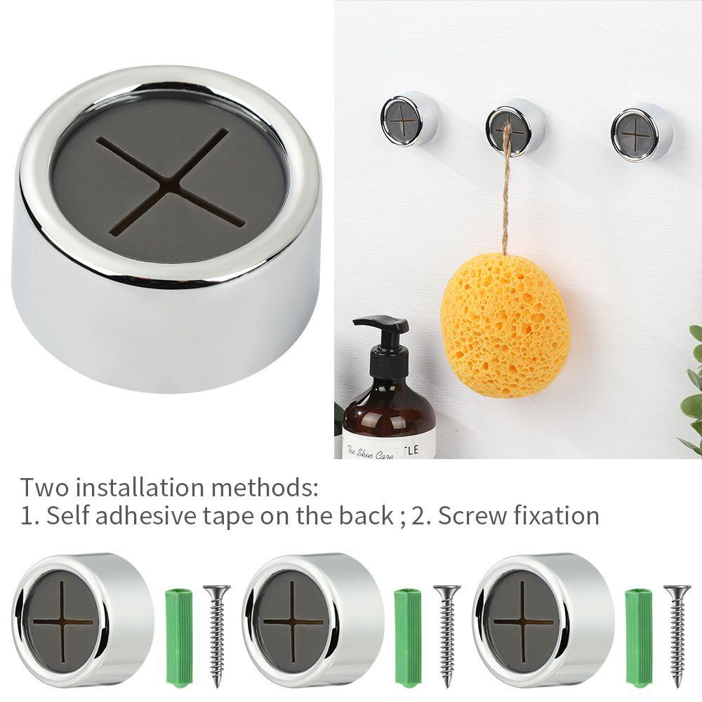 Set 3 Giá Đỡ Khăn Lau Bằng Crom Di Động Cho Nhà Ở