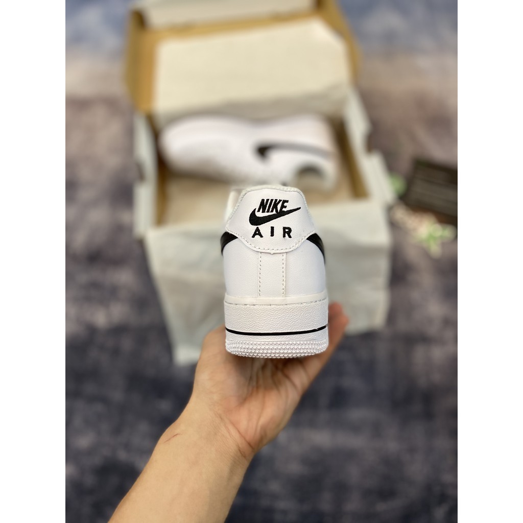 [MyGsneaker] Giày AF1 trắng logo đen bản tiêu chuẩn