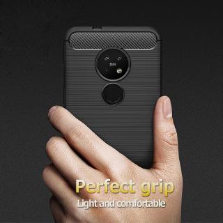 Ốp lưng sợi carbon mềm cho Nokia 7.2