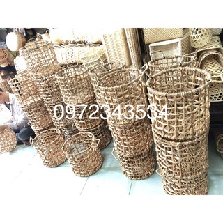 Sọt lục bình đan thưa