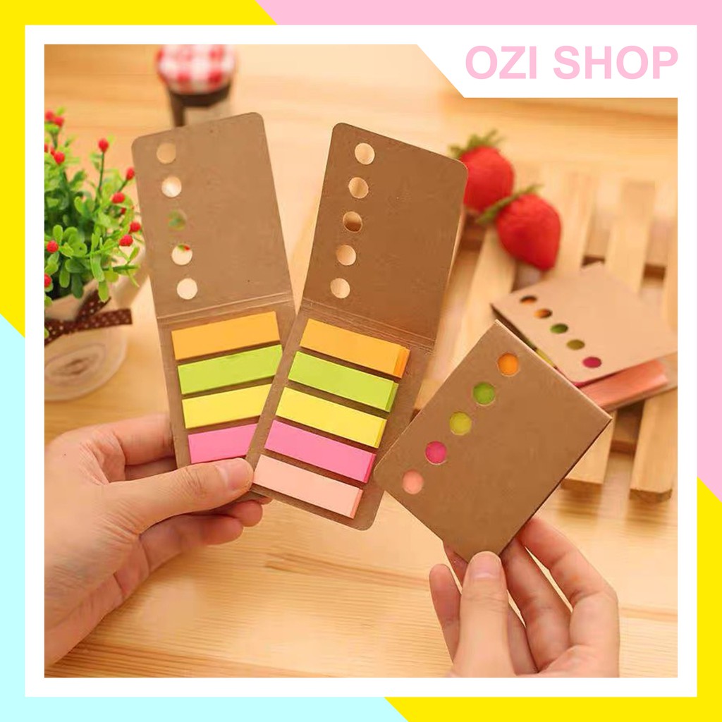 Giấy đánh dấu, note trang 5 màu #4