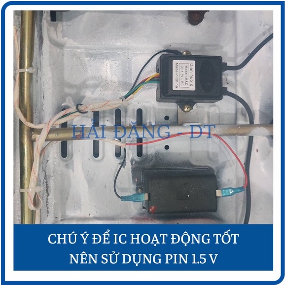 IC Điện Tử Đánh Lửa Bếp Gas âm dương 2 lò