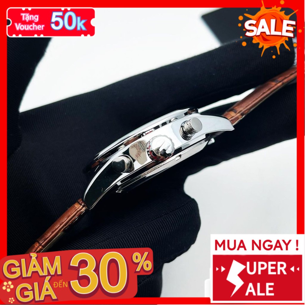 Đồng hồ cơ - Đồng Hồ Dây Da Nam 43mm Fom Mới Chống Xước Chống Nước Kính Sapphire Tím 201 - 1199 Watches | BigBuy360 - bigbuy360.vn