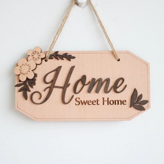 Bảng gỗ Home Sweet Home