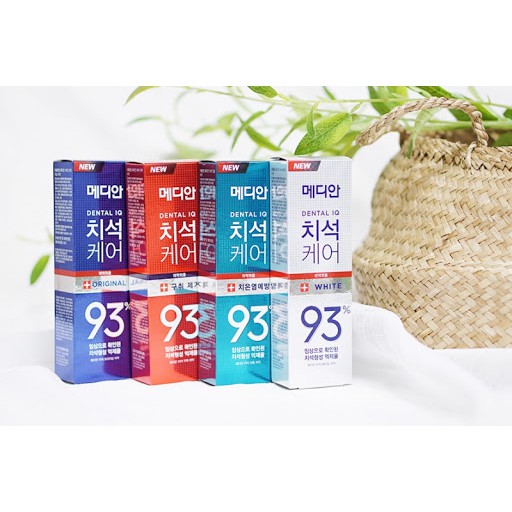 Kem Đánh Răng Median 93 Hàn Quốc siêu trắng răng