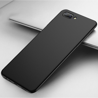 OPPO A3s Case Matte Black Silicone Soft TPU Cover OPPO A3s OPPOA3s Phone Casing