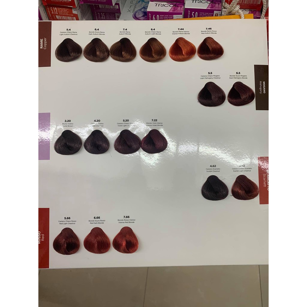 MÀU NHUỘM VITAMIN X PERIENCE TRICOL 100ML