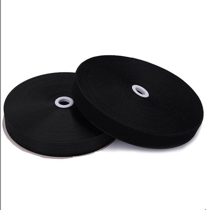 Băng gai dính khóa nhám gai, miếng dán vải 2 mặt dán giày, túi xách, quần áo các vật dụng khổ 5cm
