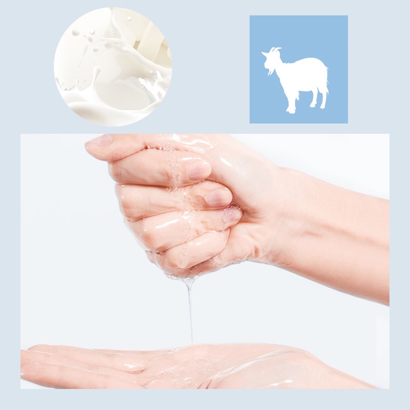 1 Mặt Nạ Sữa Dê Dưỡng Ẩm Làm Trắng Nâng Da Cổ Chống Nếp Nhăn