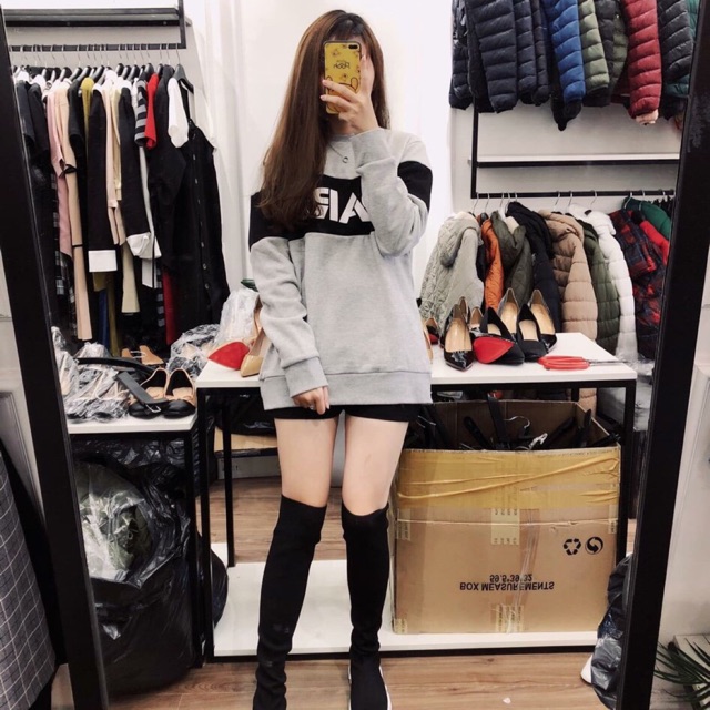 Áo nỉ bông xuất dư