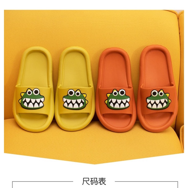 Dép Đi Trong Nhà Họa Tiết Cá Sấu Hoạt Hình Dễ Thương