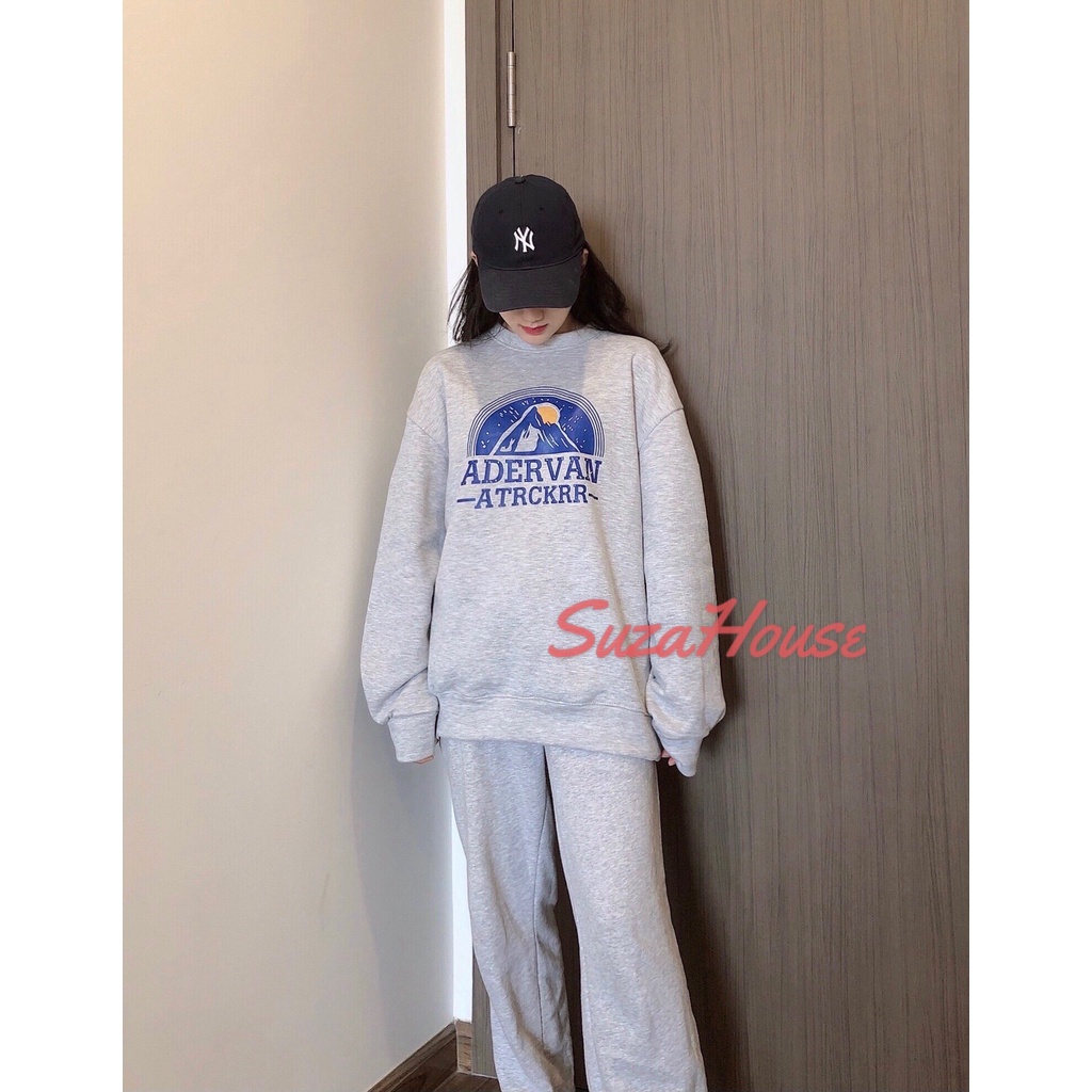 Áo Nỉ Sweater Advan Nữ Form Rộng Vải Nỉ Bông Dày Dặn phong cách Ulzzang SuzaHouse_Store SWTADVAN | BigBuy360 - bigbuy360.vn